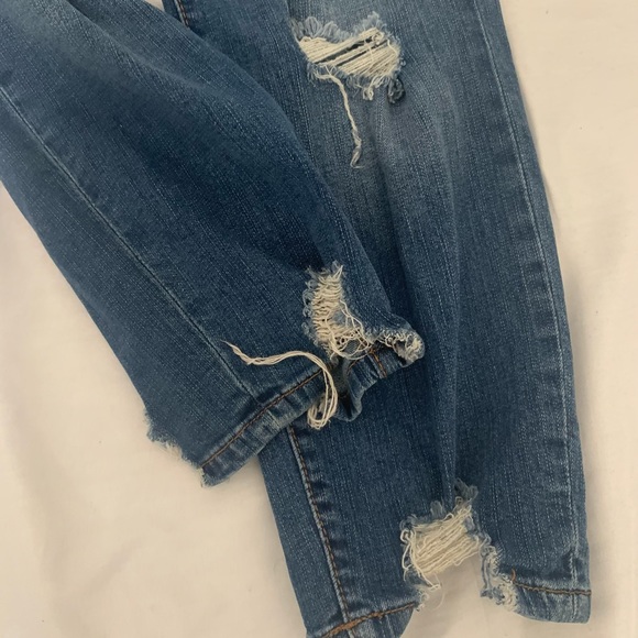 Torrid ankle skinny factory distressed jeans size 16R - Picture 11 of 12